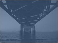 Under the Mackinac Bridge